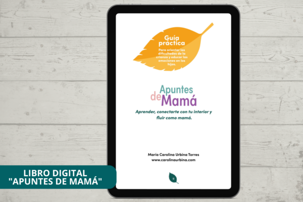 Libro "apuntes de mamá" - carolina urbina